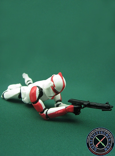 Clone Trooper Captain 3 Pack #6 (with one white armored clone, clone sergeant and clone captain) Clone Wars 2D Micro-Series (Realistic Style)