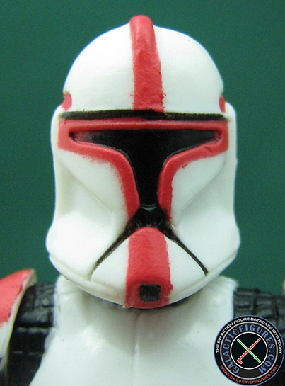 Clone Trooper Captain 3 Pack #6 (with one white armored clone, clone sergeant and clone captain) Clone Wars 2D Micro-Series (Realistic Style)