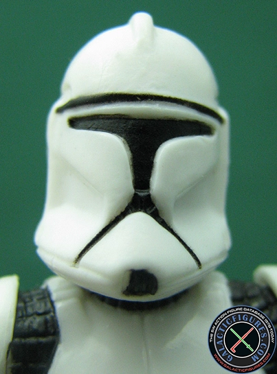 Clone Trooper 3 Pack #2 (with two white armored clones and clone lieutenant) Clone Wars 2D Micro-Series (Realistic Style)