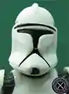 Clone Trooper 3 Pack #2 (with two white armored clones and clone lieutenant) Clone Wars 2D Micro-Series (Realistic Style)
