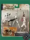 Clone Trooper 3 Pack #5 (with two white armored clones and clone captain) Clone Wars 2D Micro-Series (Realistic Style)