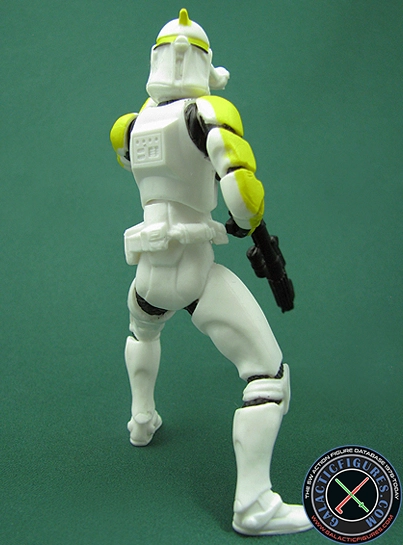 Clone Trooper Commander 3 Pack #3 (with two white armored clones and clone commander) Clone Wars 2D Micro-Series (Realistic Style)
