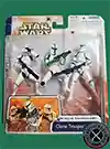 Clone Trooper Sergeant 3 Pack #4 (with all white armored clone troopers and clone sergeant) Clone Wars 2D Micro-Series (Realistic Style)