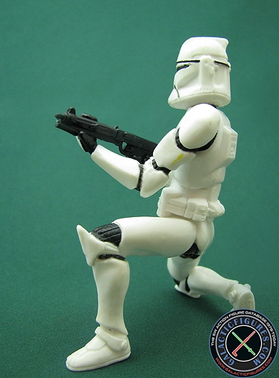 Clone Trooper 3 Pack #1 (with all white armored clone troopers) Clone Wars 2D Micro-Series (Realistic Style)