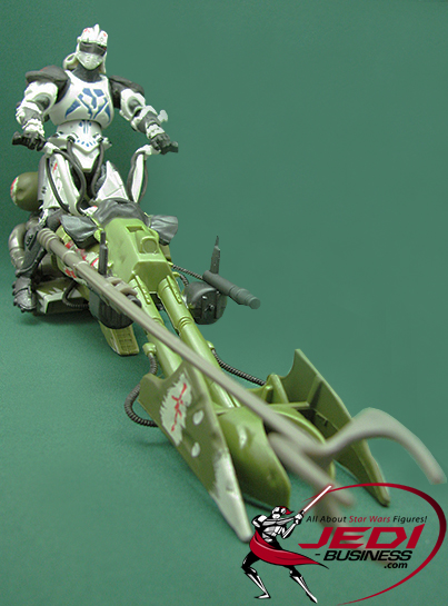 Durge With Swoop Bike Clone Wars 2D Micro-Series (Realistic Style)