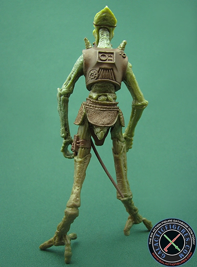 Geonosian Pilot With Geonosian Starfighter Clone Wars 2D Micro-Series (Realistic Style)