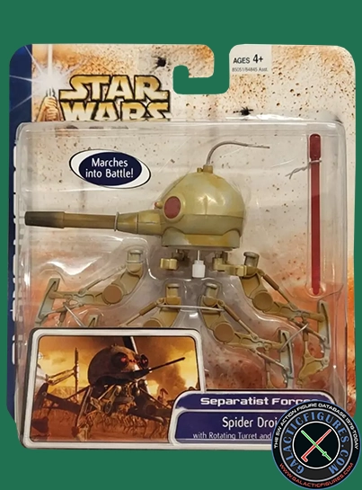 Spider Droid Separartist Forces Clone Wars 2D Micro-Series (Realistic Style)