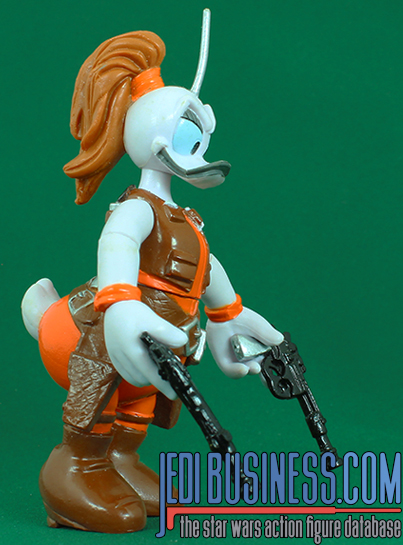 Daisy Duck Series 5 - Daisy Duck as Aurra Sing Disney Star Wars Characters