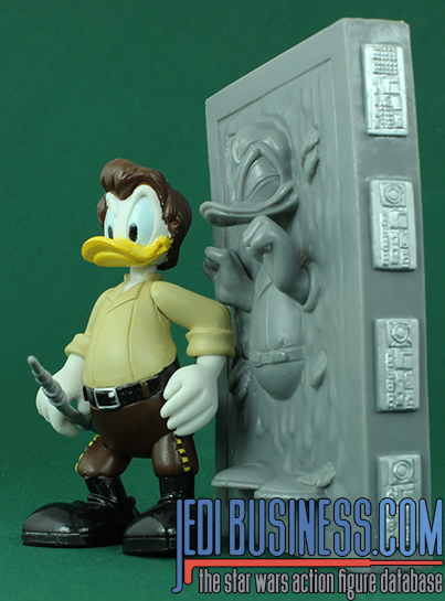 Donald Duck Series 4 - Donald Duck As A Carbonite Block Disney Star Wars Characters