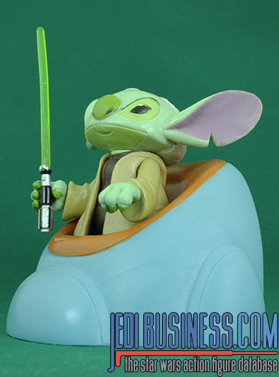 Stitch Series 6 - Stitch As Yoda With Chair Disney Star Wars Characters