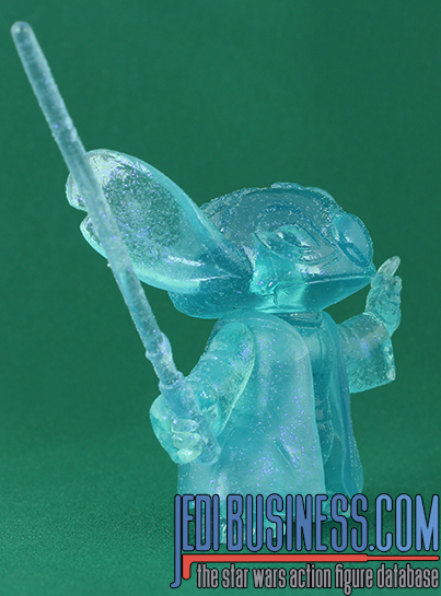 Stitch 2011 Star Tours Opening - Stitch As Yoda Hologram Disney Star Wars Characters