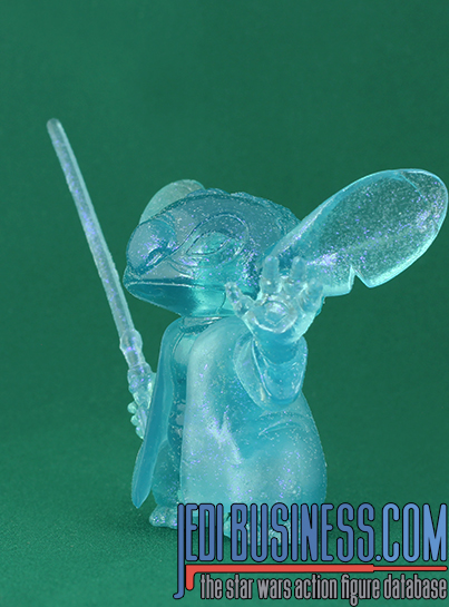 Stitch 2011 Star Tours Opening - Stitch As Yoda Hologram Disney Star Wars Characters