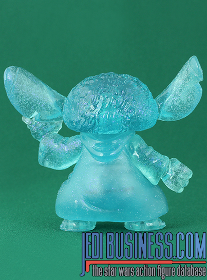 Stitch 2011 Star Tours Opening - Stitch As Yoda Hologram Disney Star Wars Characters