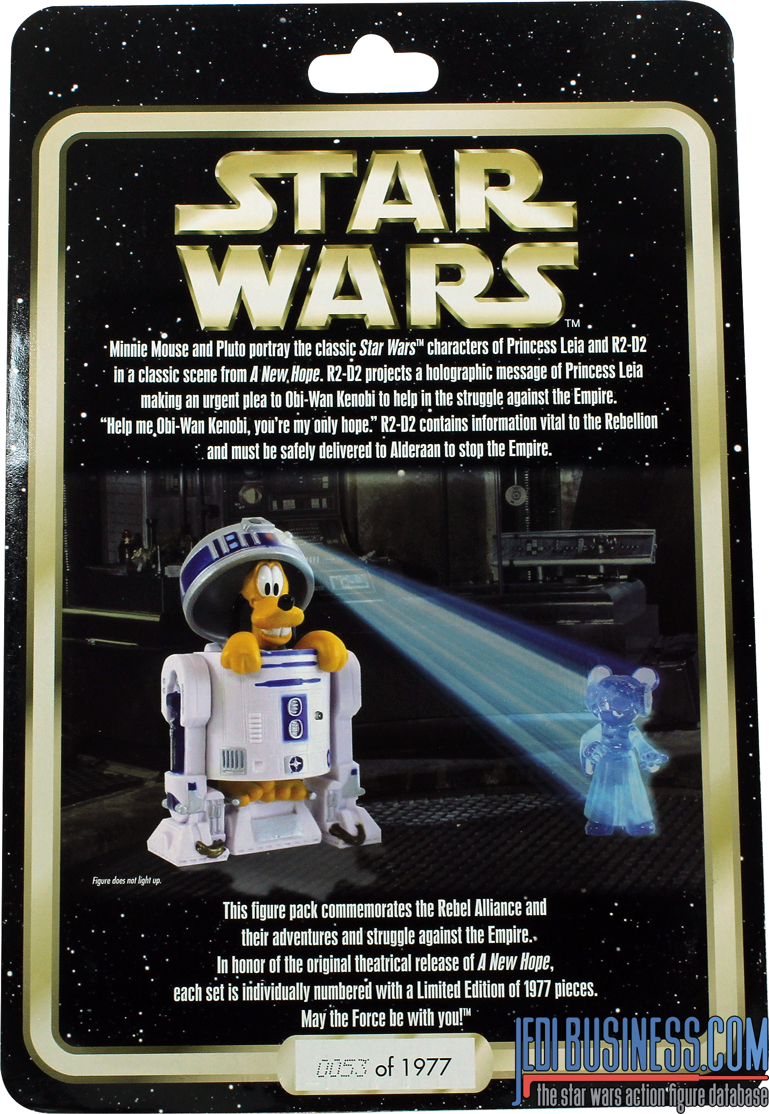 Minnie Mouse 2015 Star Wars Weekends 2-Pack With Pluto