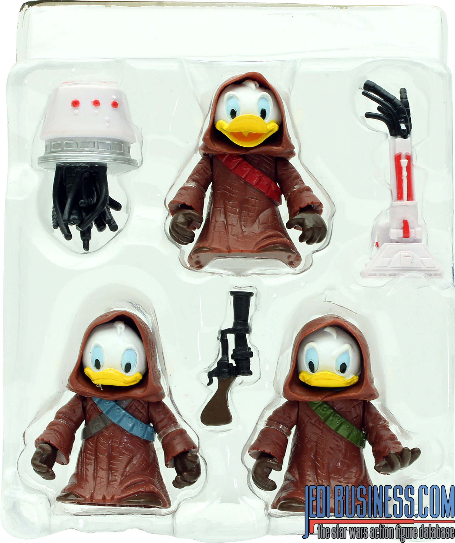 Dewey Series 5 - Huey, Louie, Dewey As Jawas