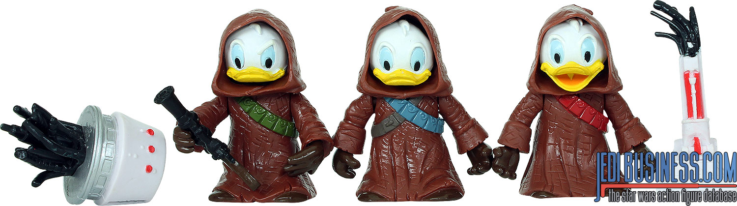 Dewey Series 5 - Huey, Louie, Dewey As Jawas