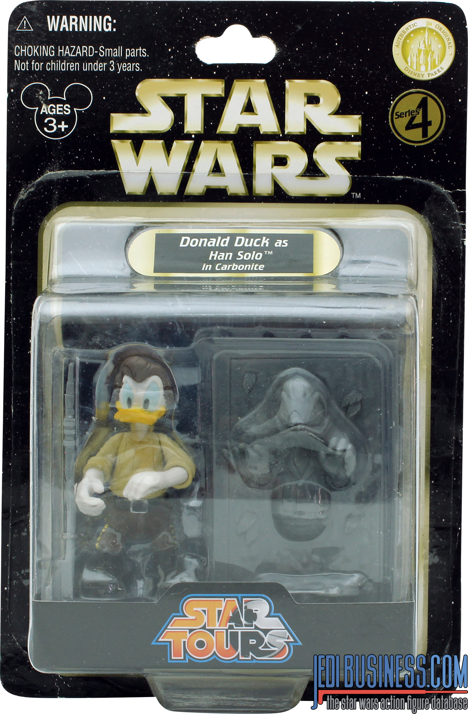 Donald Duck Series 4 - Donald Duck As Han Solo In Carbonite