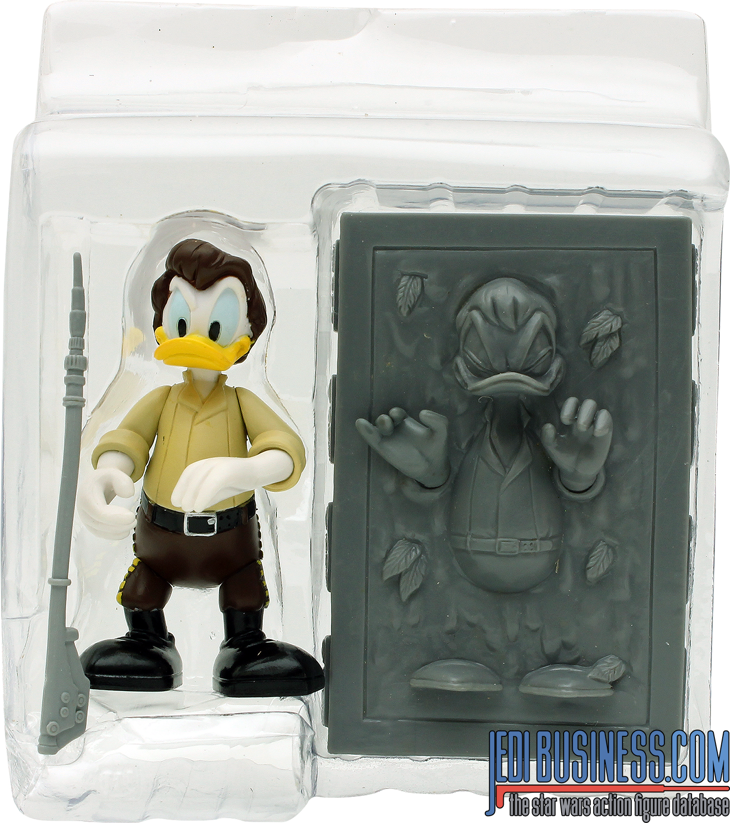 Donald Duck Series 4 - Donald Duck As Han Solo In Carbonite