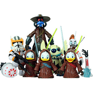 Huey Series 5 - Huey, Louie, Dewey As Jawas