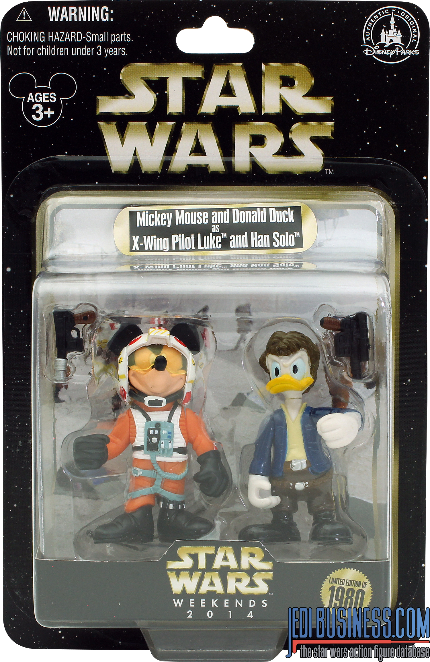 Donald Duck 2014 Star Wars Weekends 2-Pack