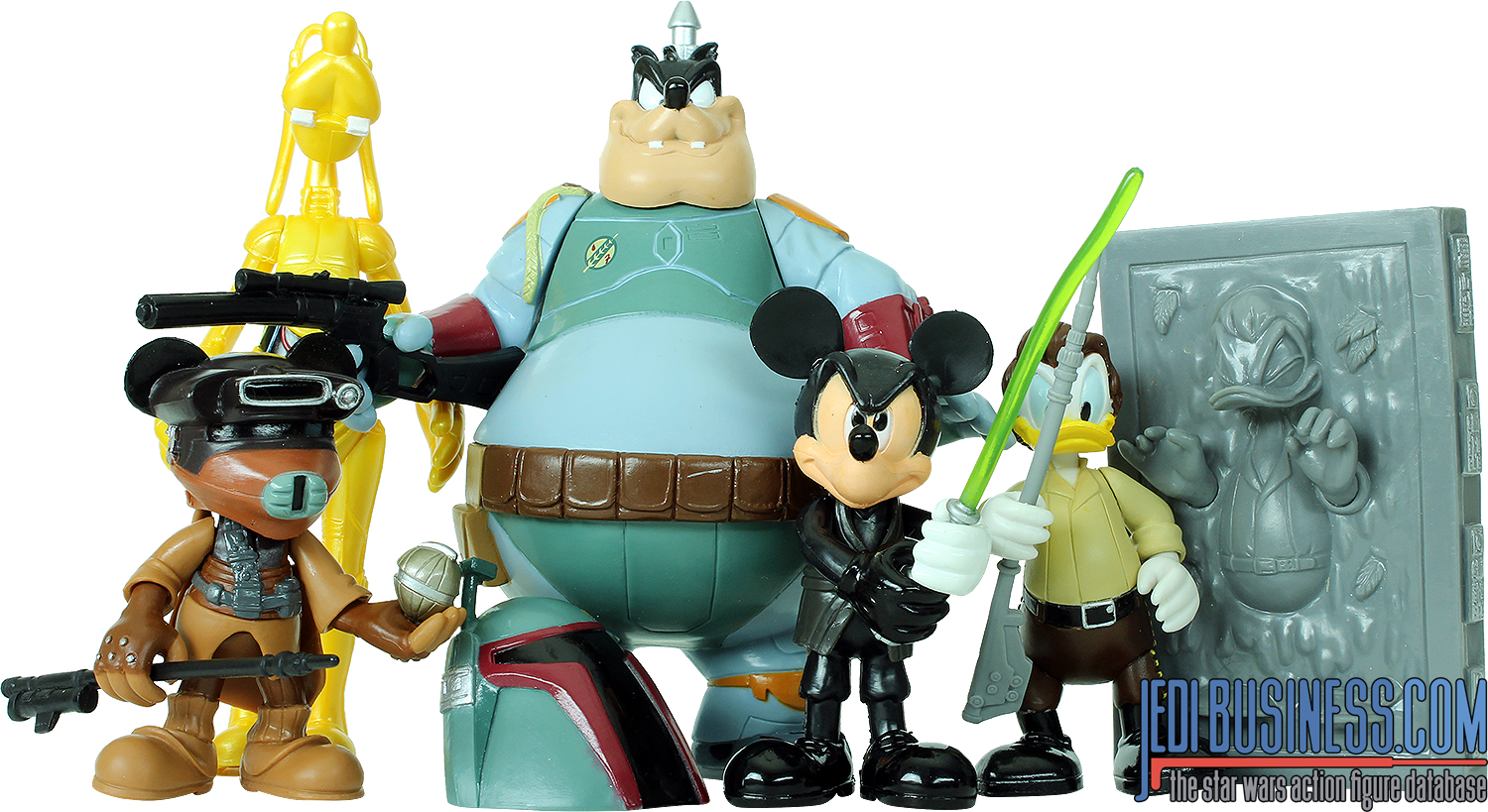Mickey Mouse Series 4 - Mickey Mouse As Luke Skywalker (Jedi Knight)
