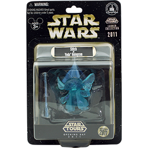 Stitch 2011 Star Tours Opening - Stitch As Yoda Hologram