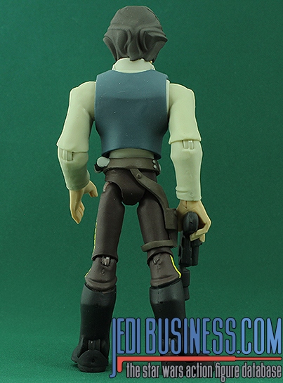 Han Solo With Chewbacca And Millennium Falcon Star Wars Toybox