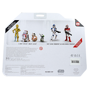 C-3PO 4-Pack With R5-D4, BB-8 And D-0