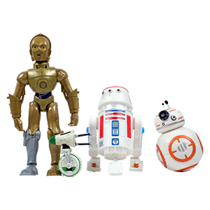 C-3PO 4-Pack With R5-D4, BB-8 And D-0