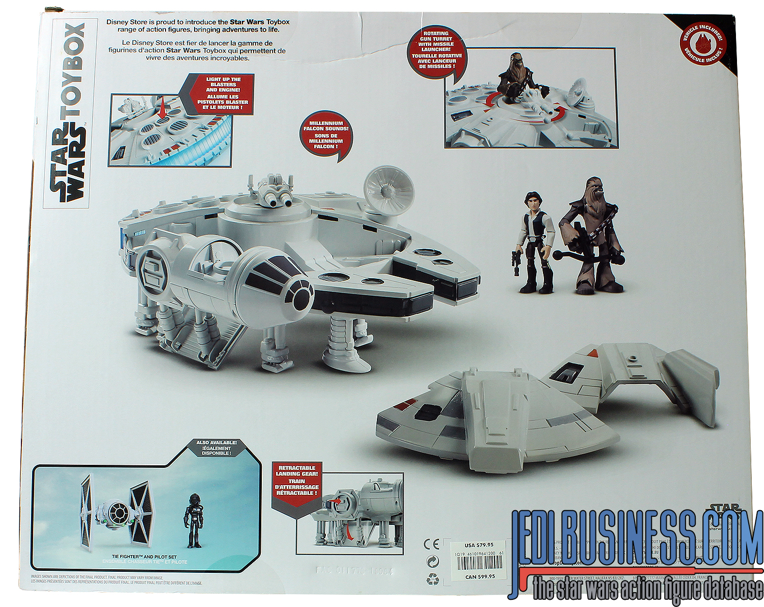 Chewbacca With Han Solo And Millennium Falcon