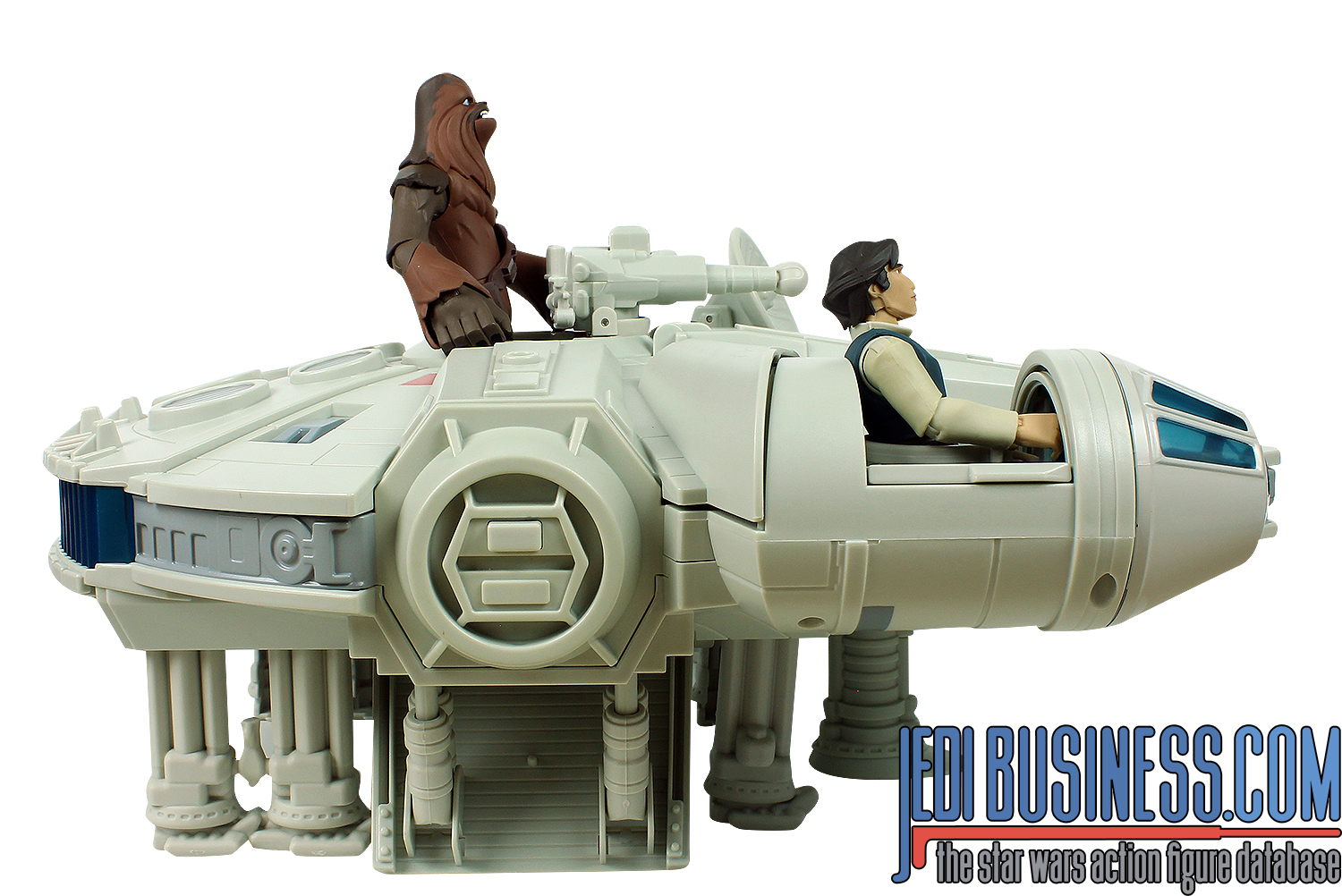 Chewbacca With Han Solo And Millennium Falcon