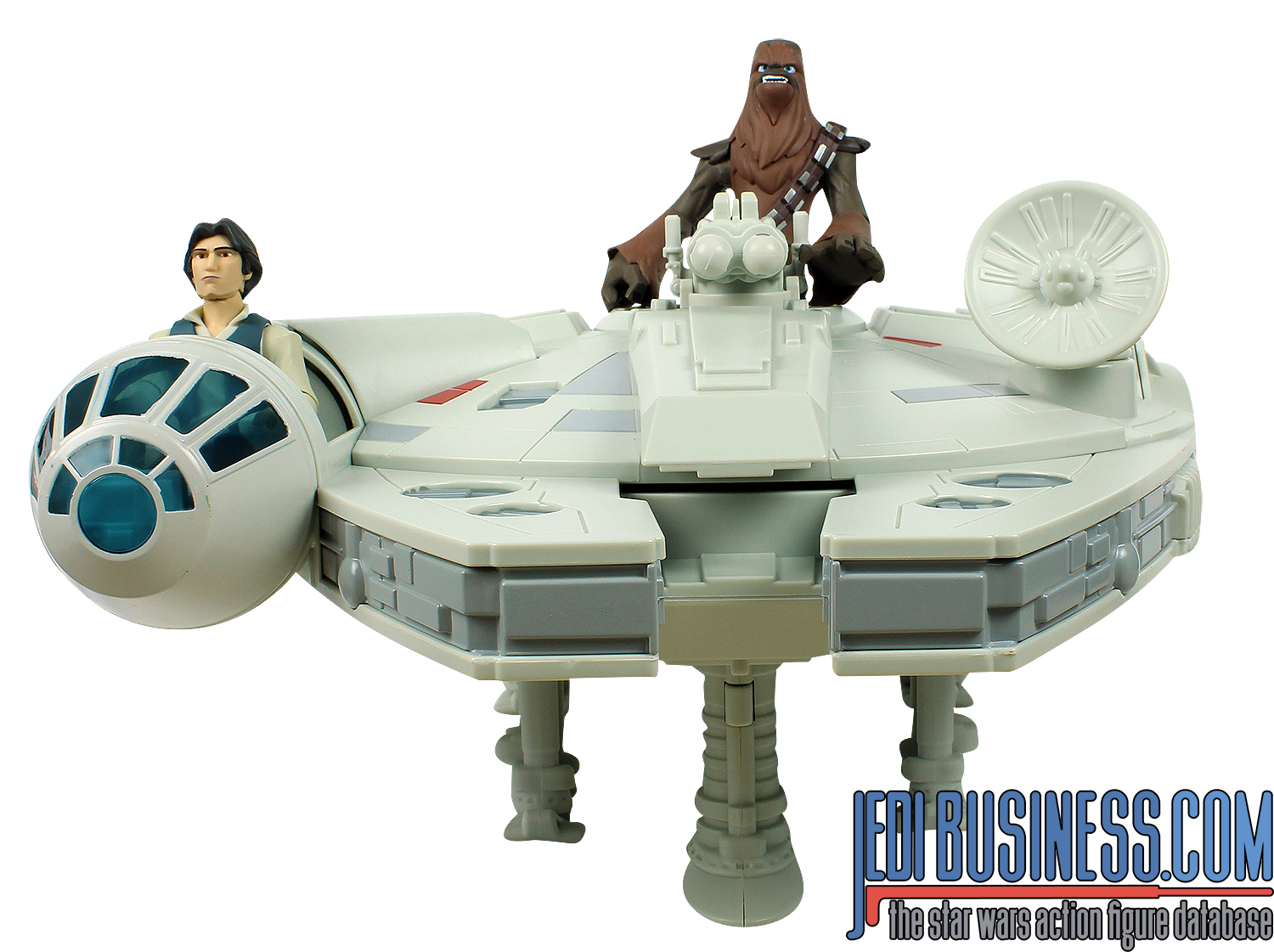 Chewbacca With Han Solo And Millennium Falcon
