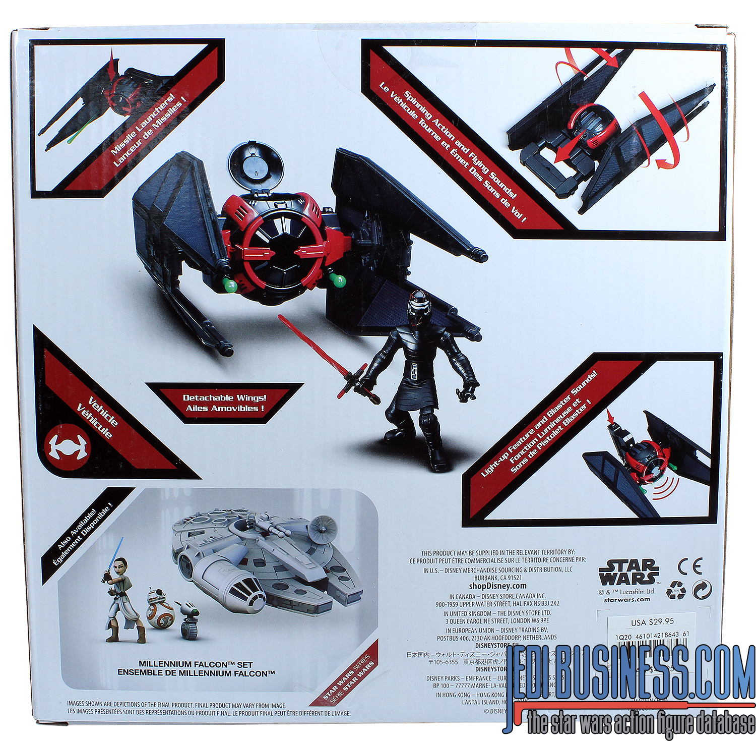 Kylo Ren With Tie Fighter