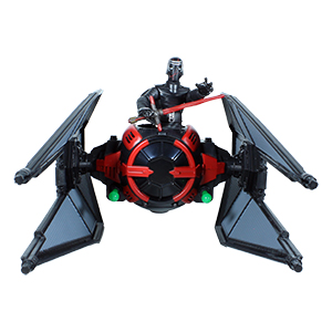 Kylo Ren With Tie Fighter