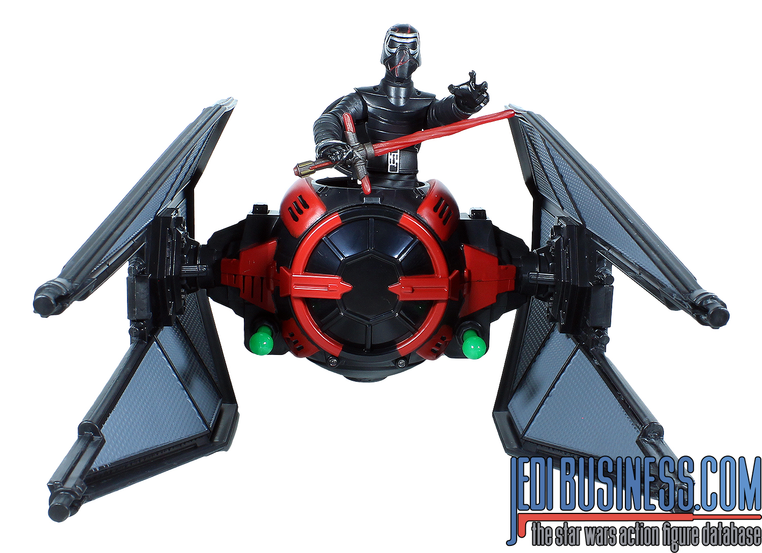 Kylo Ren With Tie Fighter