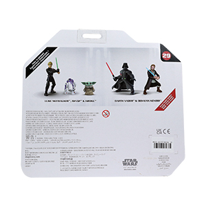 R2-D2 3-Pack With Luke Skywalker And Grogu