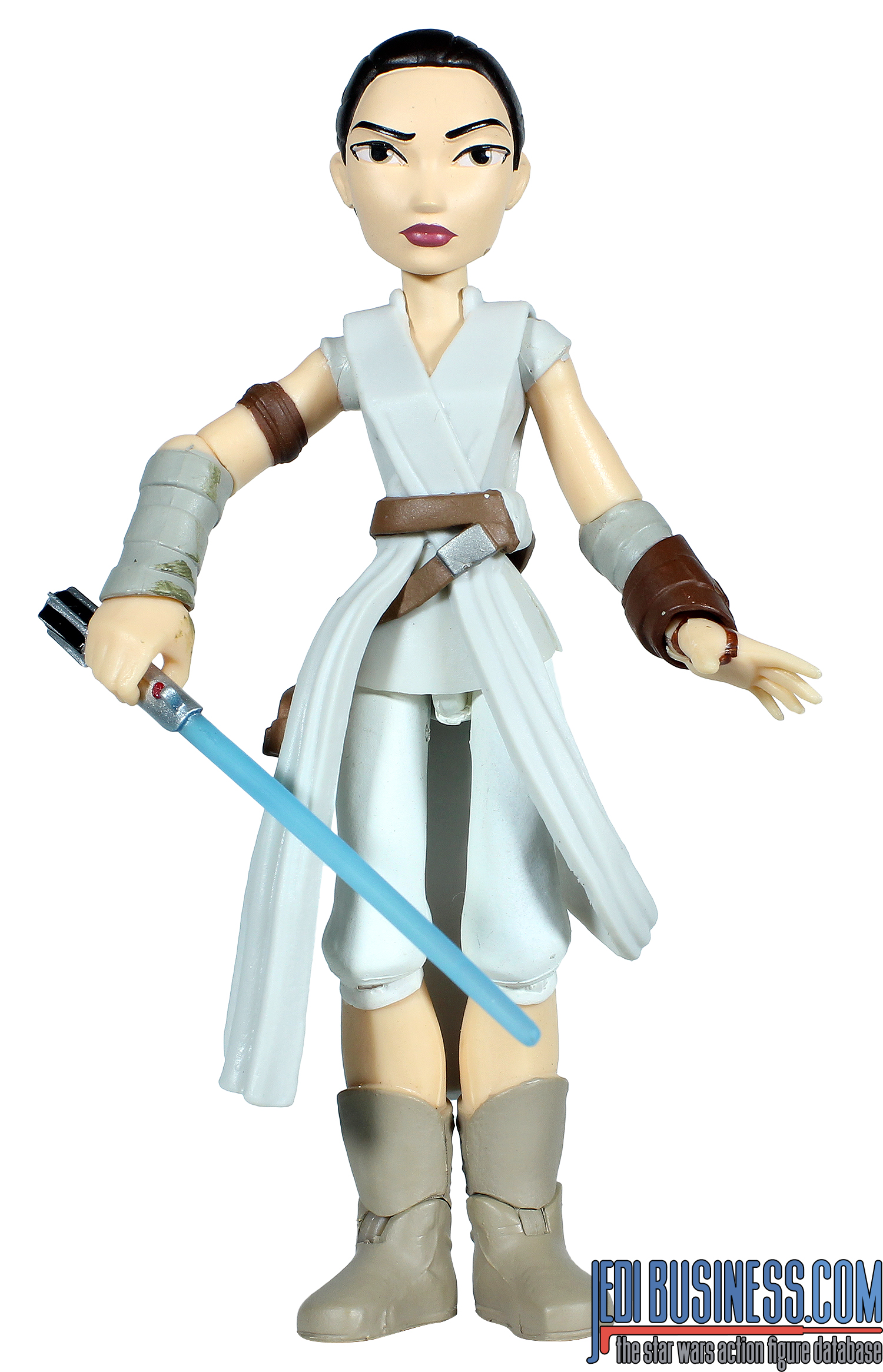 Rey With BB-8, D-0 And Millennium Falcon