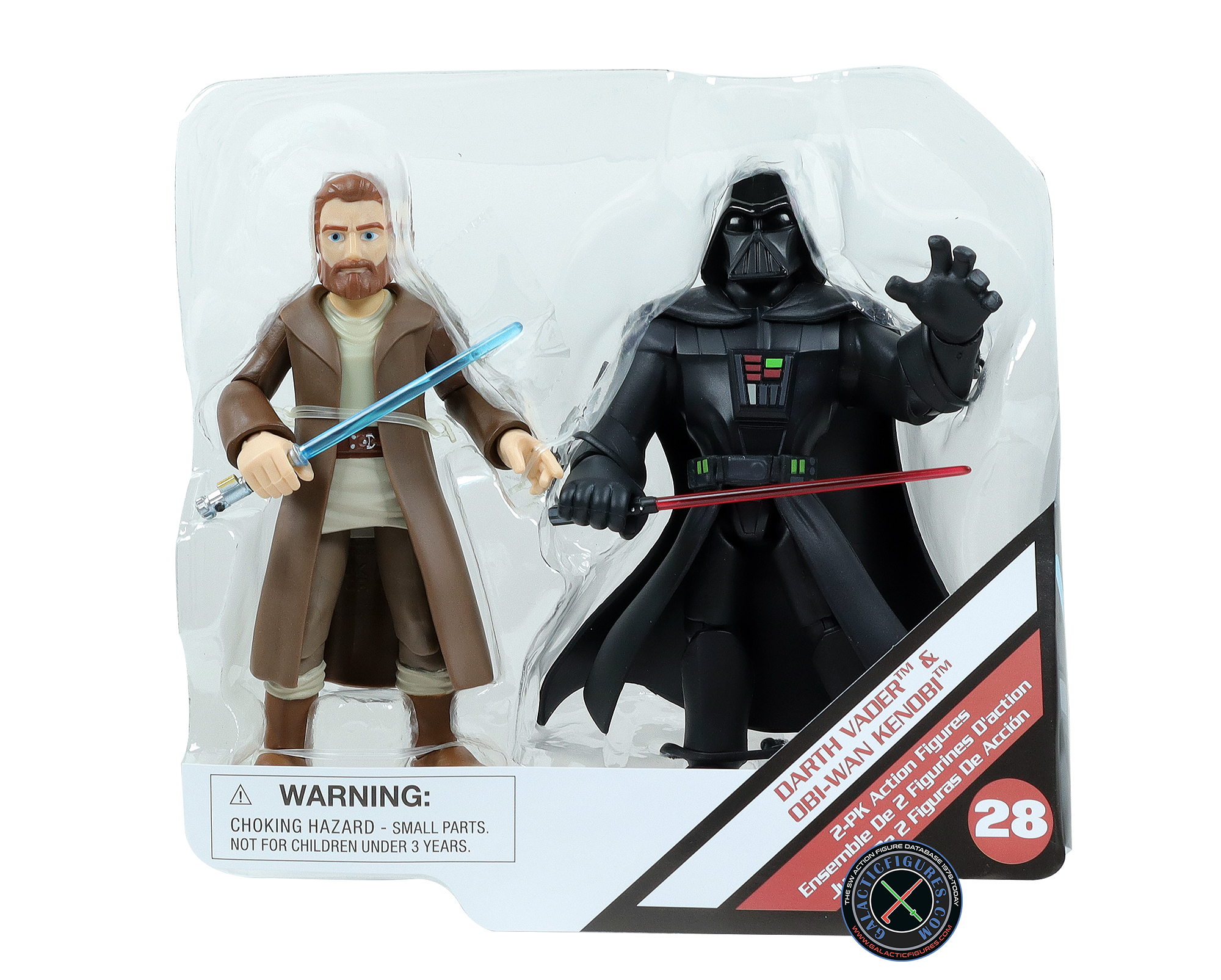 Darth Vader 2-Pack With Obi-Wan Kenobi