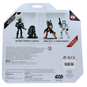 R2-Q5 2-Pack With Shadow Stormtrooper