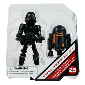 R2-Q5 2-Pack With Shadow Stormtrooper