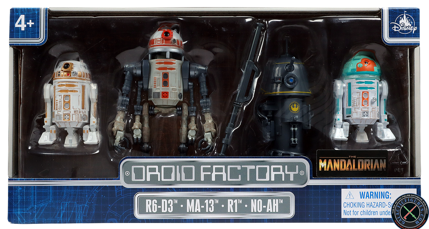R1 Droid Factory Mandalorian 4-Pack 2021