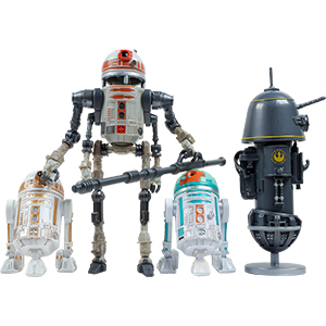 R1 Droid Factory Mandalorian 4-Pack 2021