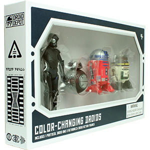 R2-Unit Color-Changing Droid 4-Pack #1