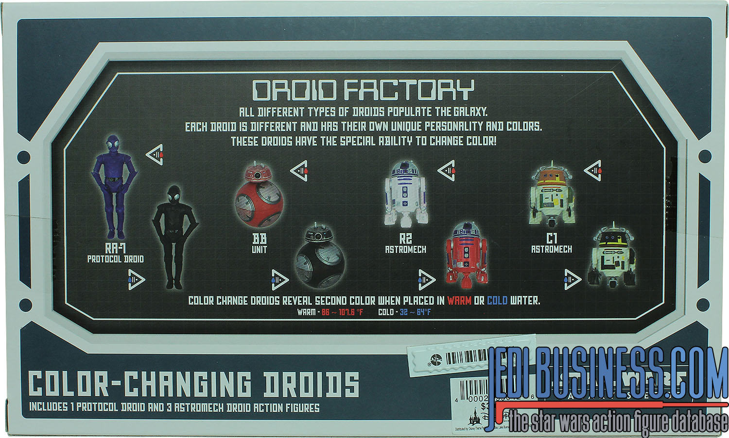 R2-Unit Color-Changing Droid 4-Pack #1