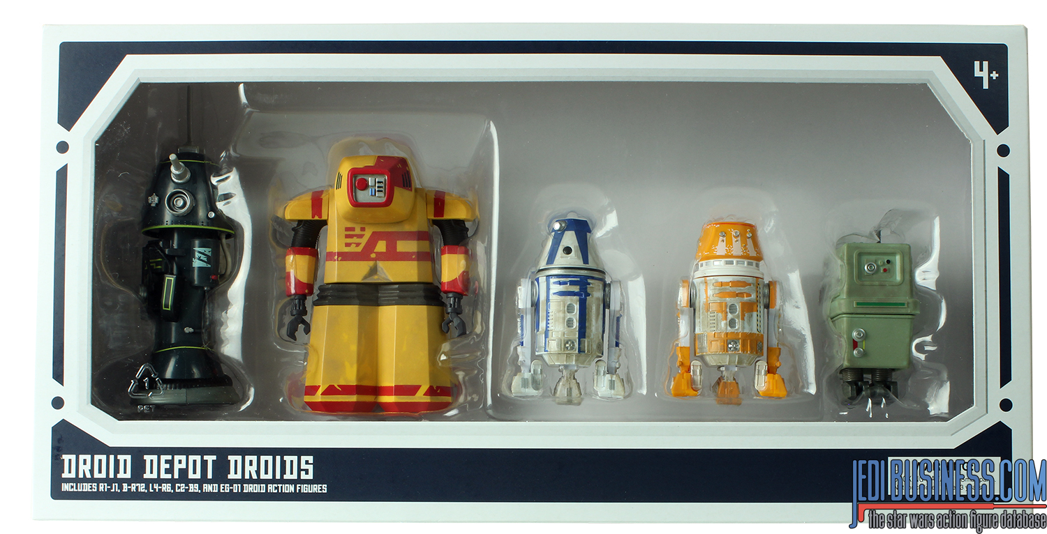 R1-J1 Droid Depot Droids 5-Pack