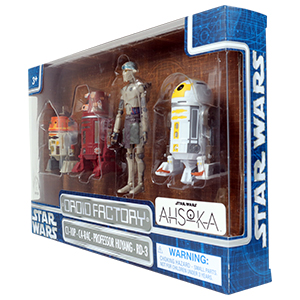 RD-3 Droid Factory Ahsoka 4-Pack