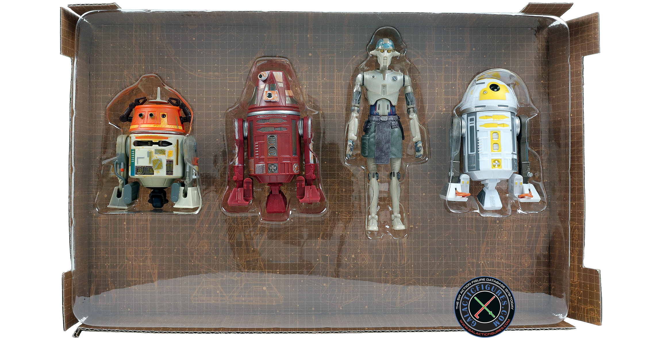 RD-3 Droid Factory Ahsoka 4-Pack