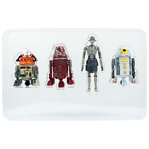 RD-3 Droid Factory Ahsoka 4-Pack