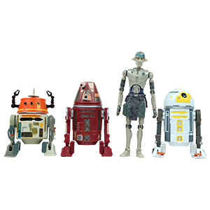 C1-10P Chopper Droid Factory Ahsoka 4-Pack