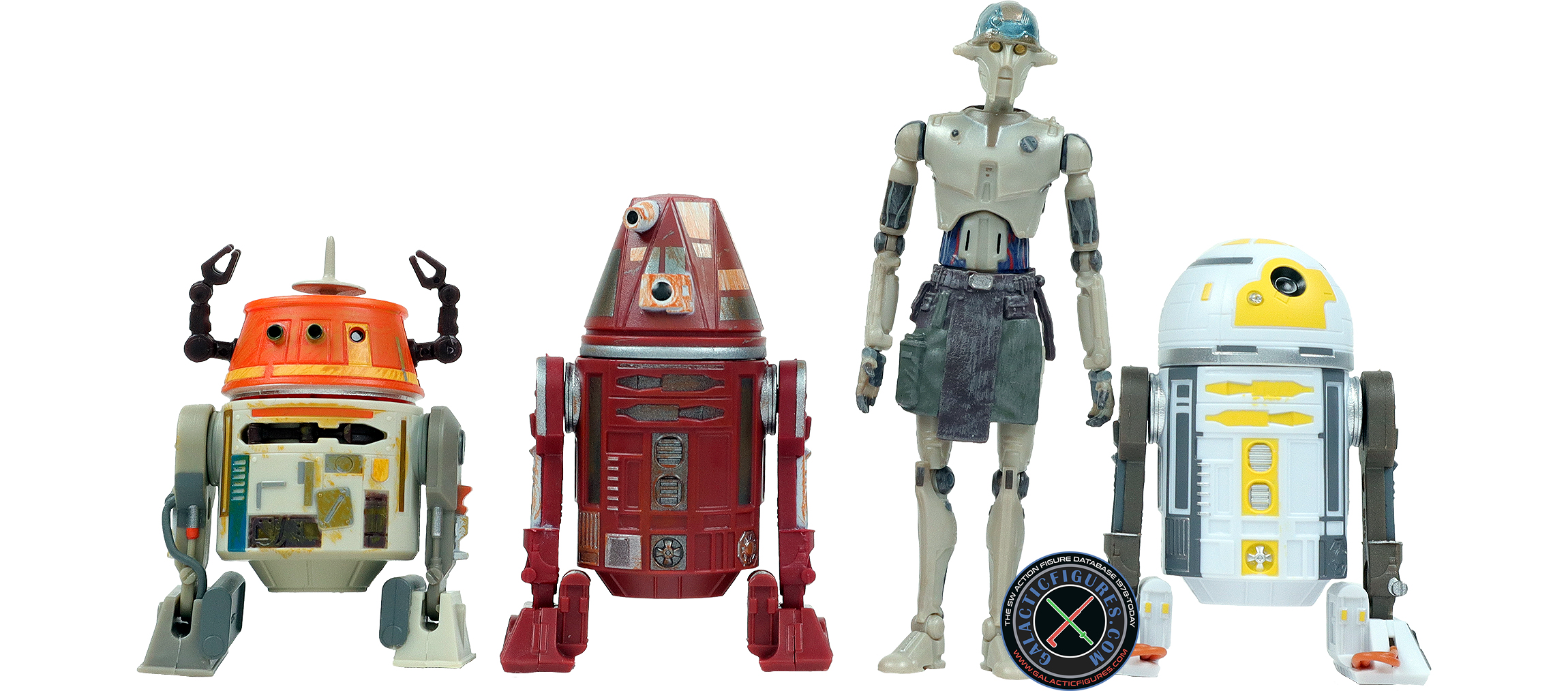 RD-3 Droid Factory Ahsoka 4-Pack